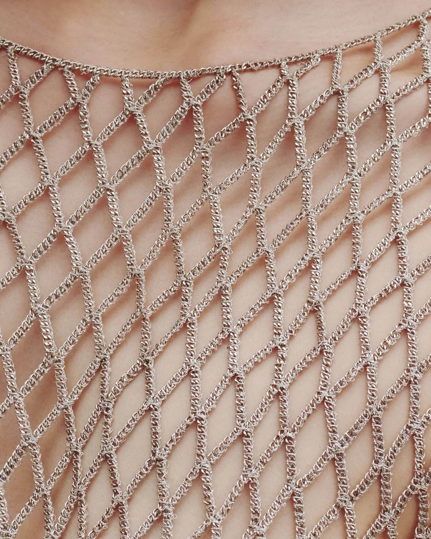 Chloe Top in Woven Mesh sold by TWP CLOTHING product image thumbnail 2