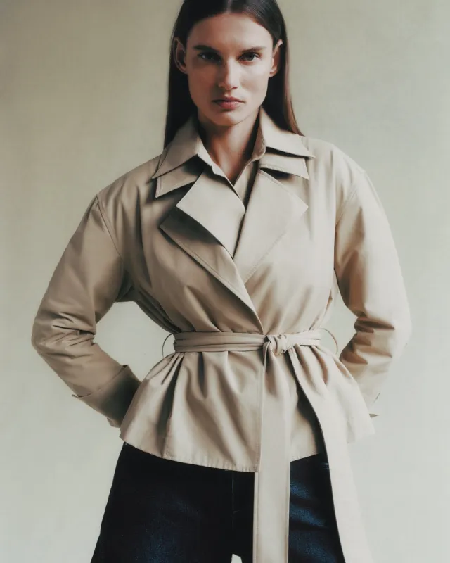 Wrapped Up Jacket in Waterproof Canvas sold by TWP CLOTHING