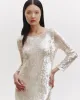 Last Time Dress in Sequins sold by TWP CLOTHING