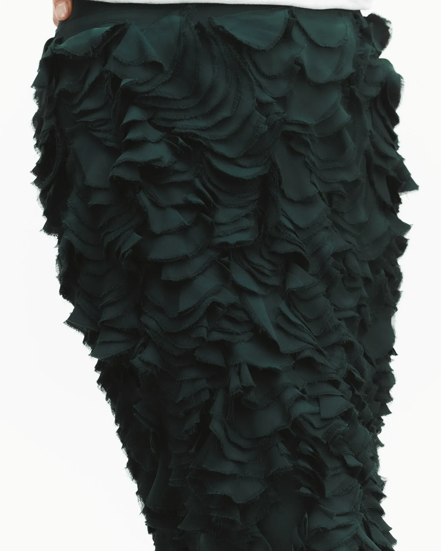 At Last Skirt With Petals in Silk Georgette sold by TWP CLOTHING product image thumbnail 3