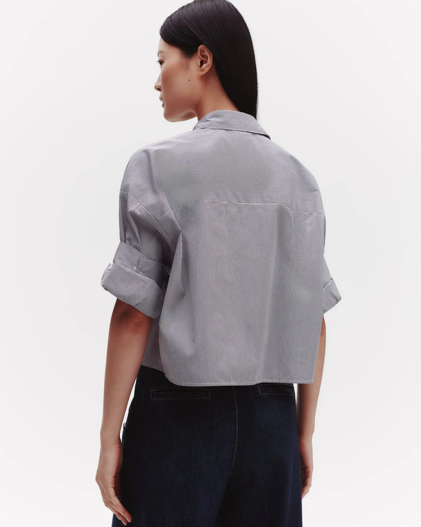 Next Ex Shirt in Faubourg Stripe sold by TWP CLOTHING product image thumbnail 5