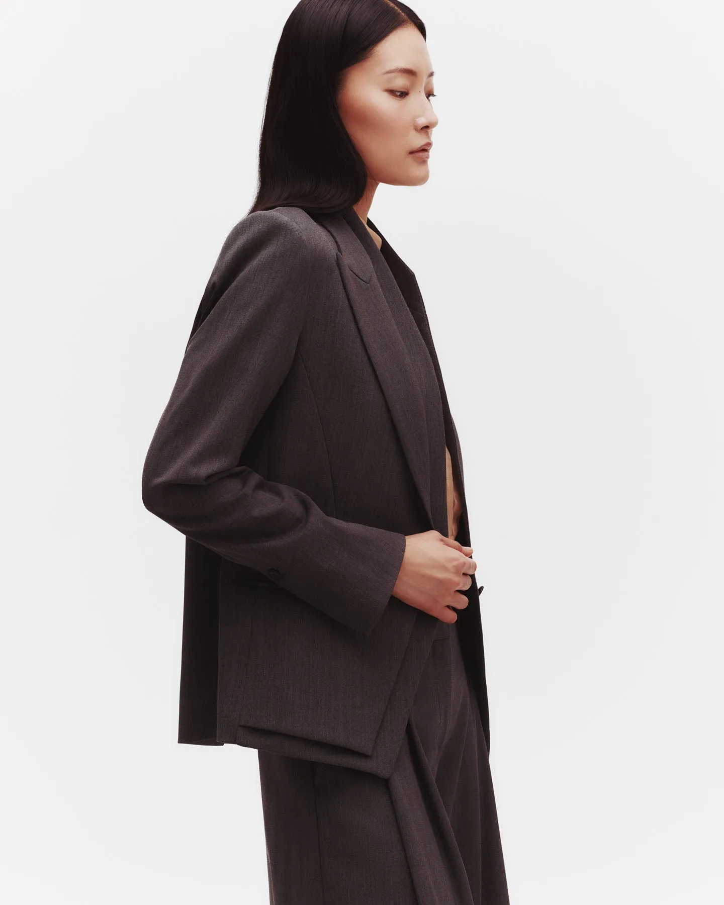 Mick's Wife Jacket in Italian Wool Twill sold by TWP CLOTHING product image thumbnail 3