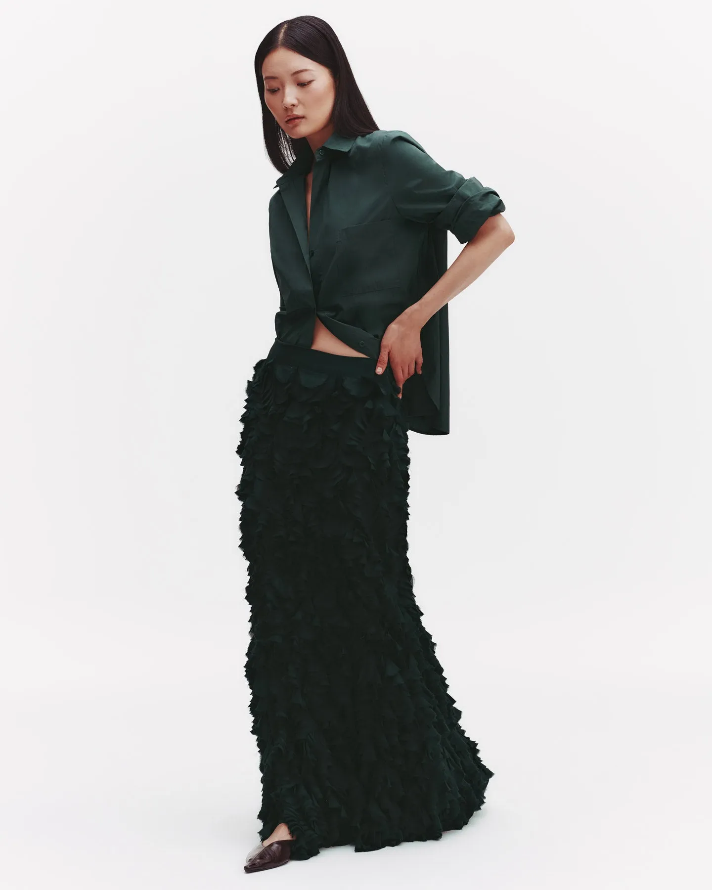 New Morning After Shirt in Superfine Cotton sold by TWP CLOTHING product image thumbnail 5