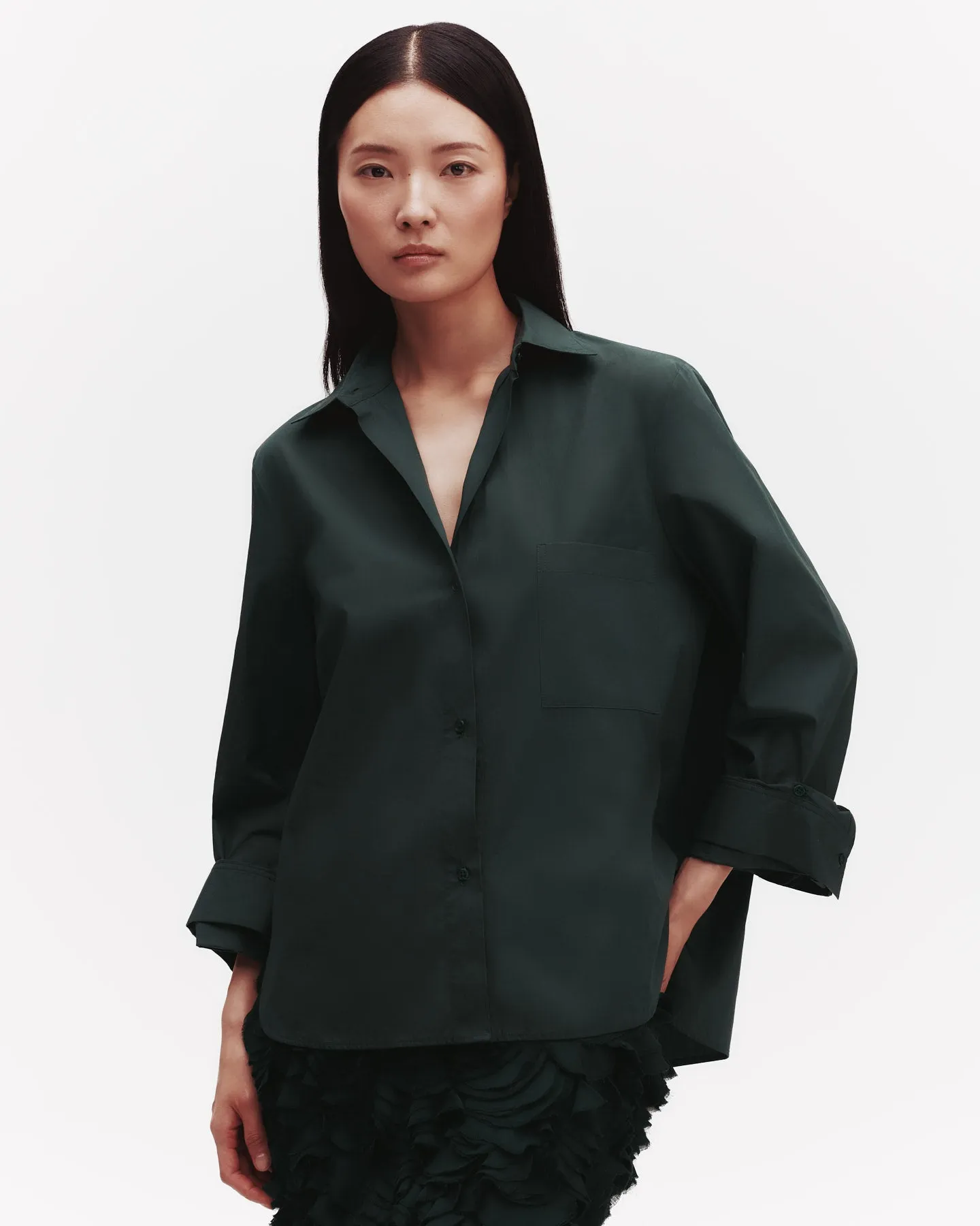 New Morning After Shirt in Superfine Cotton sold by TWP CLOTHING product image thumbnail 2