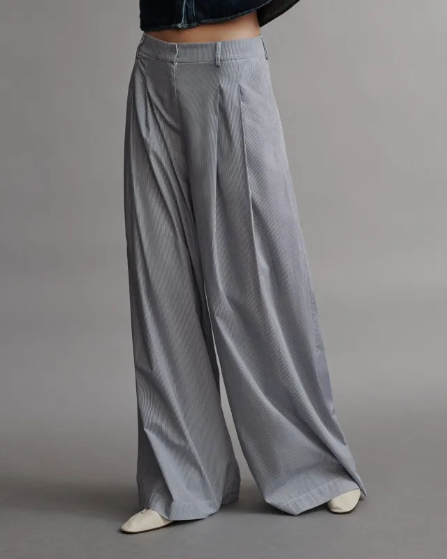 Didi Pant in Faubourg Stripe sold by TWP CLOTHING