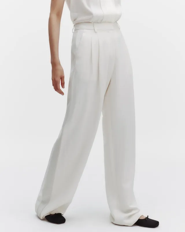 Sulli Pant with Paillettes in Coated Viscose Linen sold by TWP CLOTHING