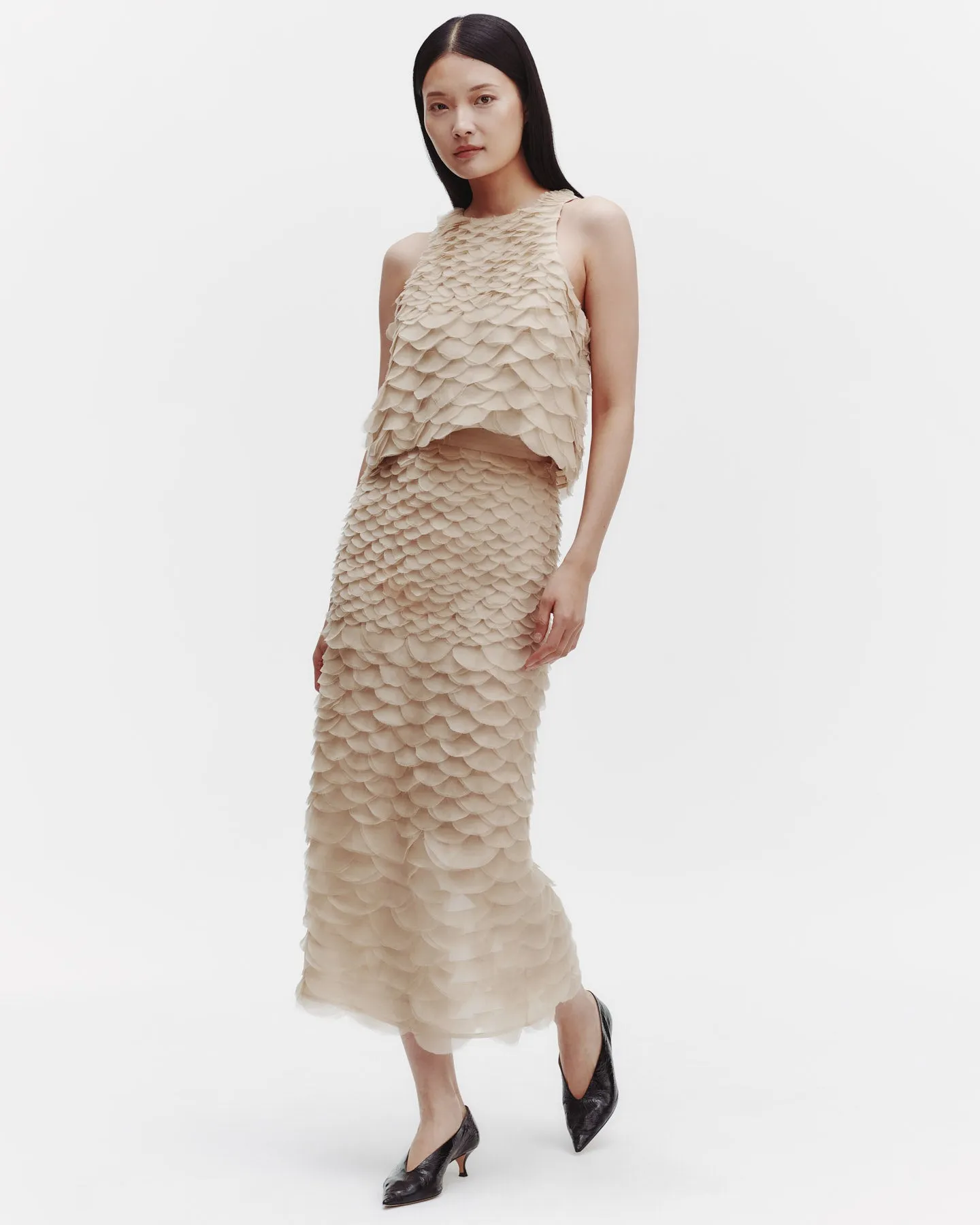 Sylkie Skirt with Silk Organza Fishscales sold by TWP CLOTHING product image thumbnail 2