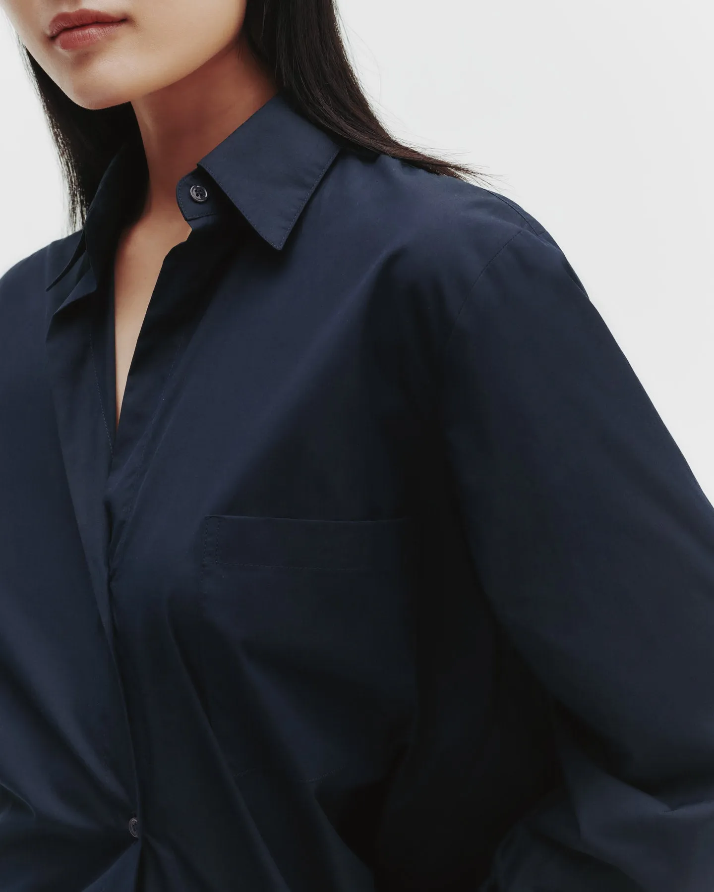 Next Morning Shirt in Cotton Poplin sold by TWP CLOTHING product image thumbnail 3