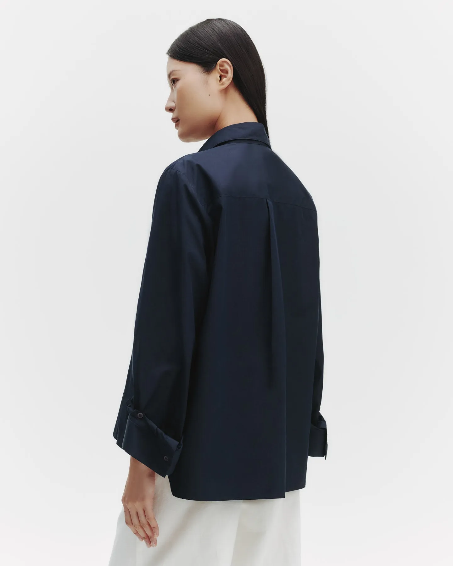 Next Morning Shirt in Cotton Poplin sold by TWP CLOTHING product image thumbnail 4