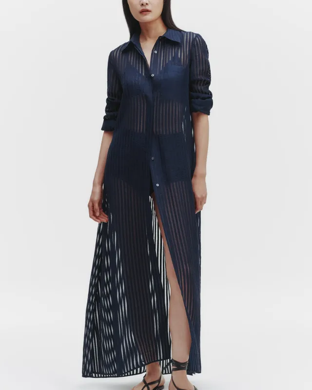 Jenny's Gown in Silk Organza with Ribbon sold by TWP CLOTHING