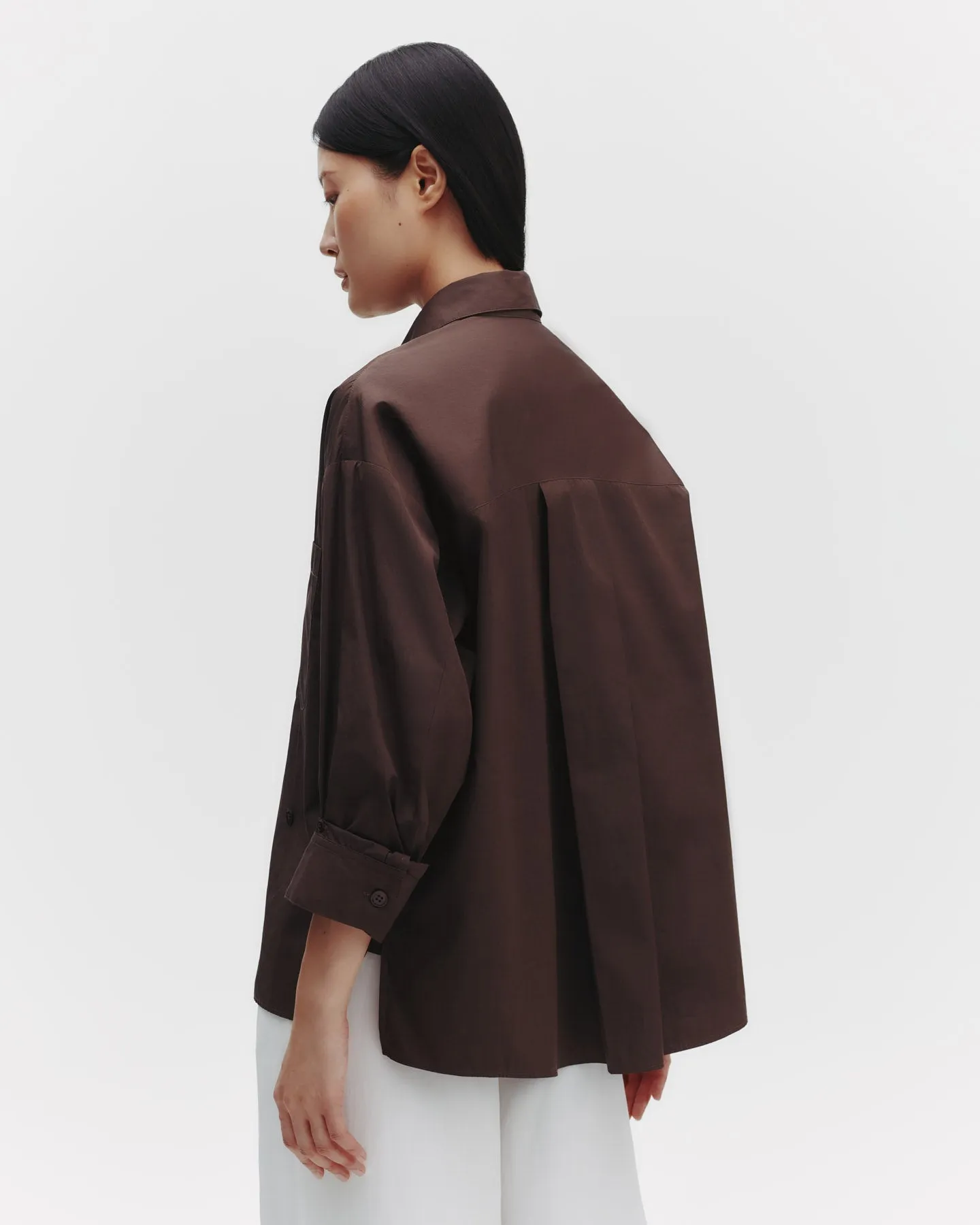 Earl Shirt in Cotton Poplin sold by TWP CLOTHING product image thumbnail 4