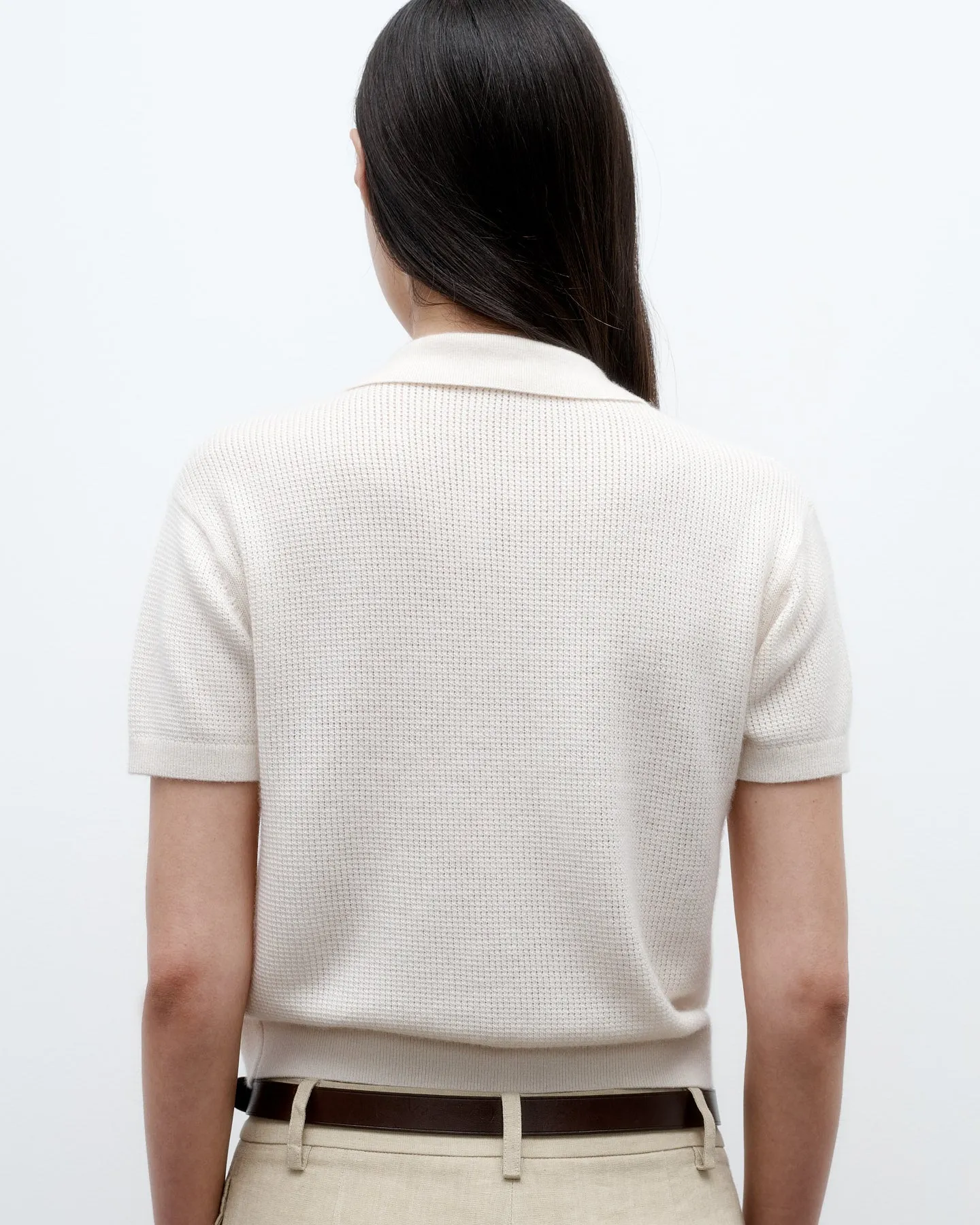 Thermal Polo in Fine Cashmere sold by TWP CLOTHING product image thumbnail 5