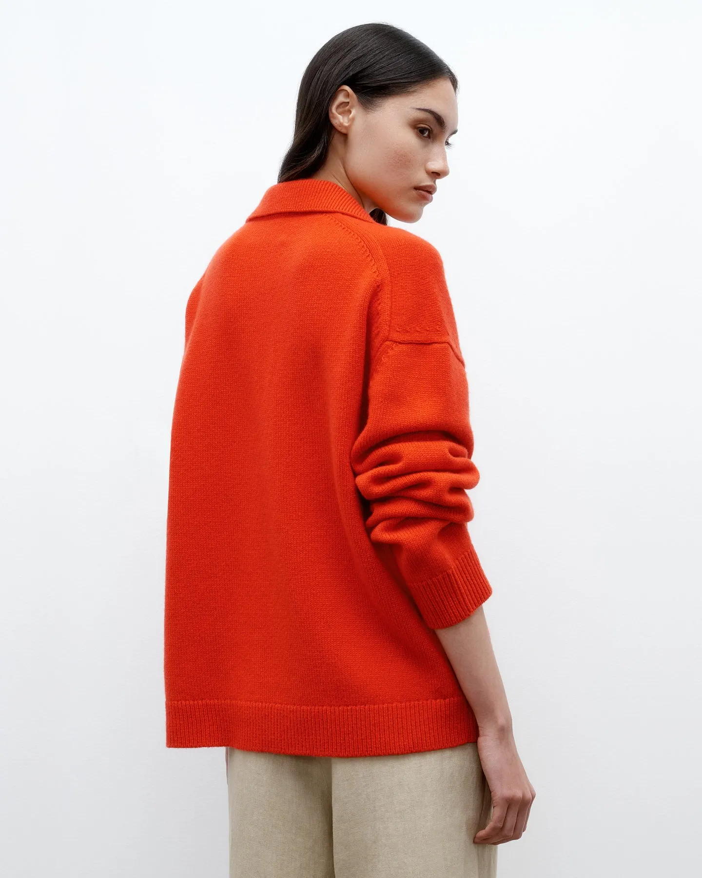 Boy Henley in Cashmere sold by TWP CLOTHING product image thumbnail 5