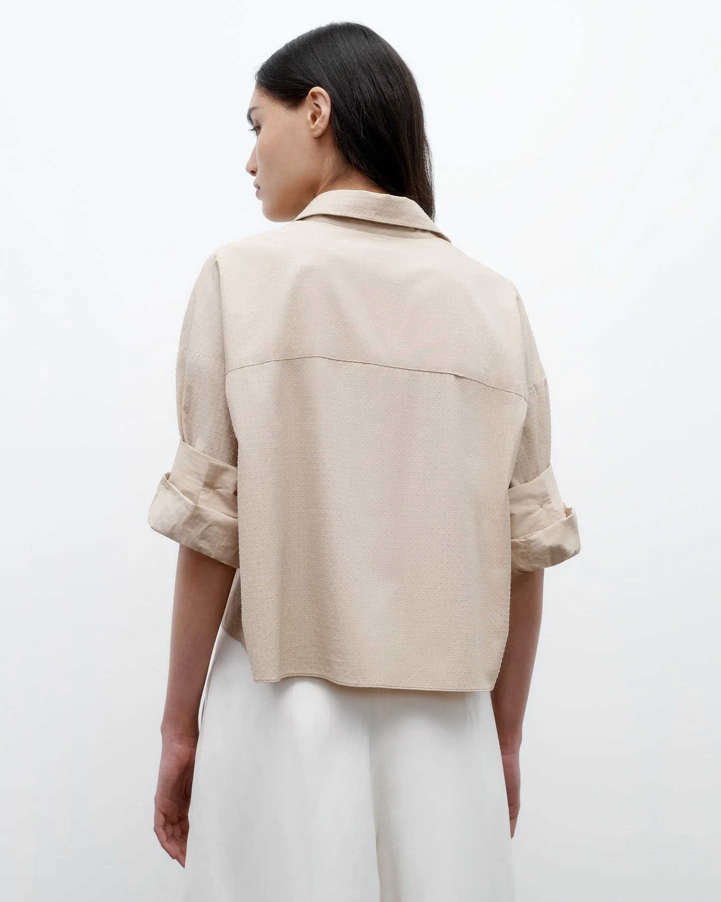 Next Ex Shirt with Crystals sold by TWP CLOTHING product image thumbnail 4