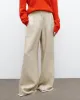 Mini Pleat Trouser in Washed Linen Suiting sold by TWP CLOTHING