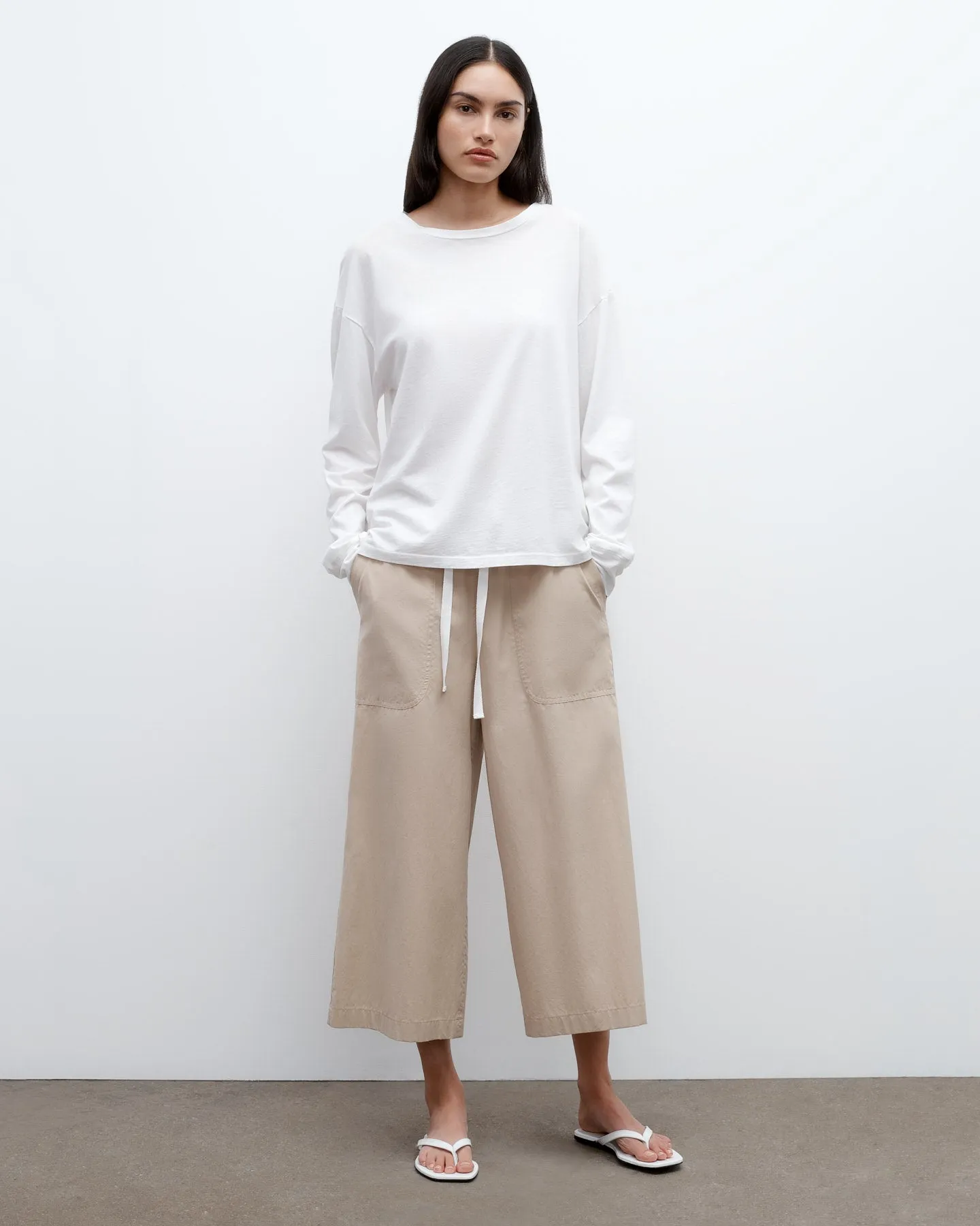 Slouchy Long Sleeve in Supima Cotton sold by TWP CLOTHING product image thumbnail 3