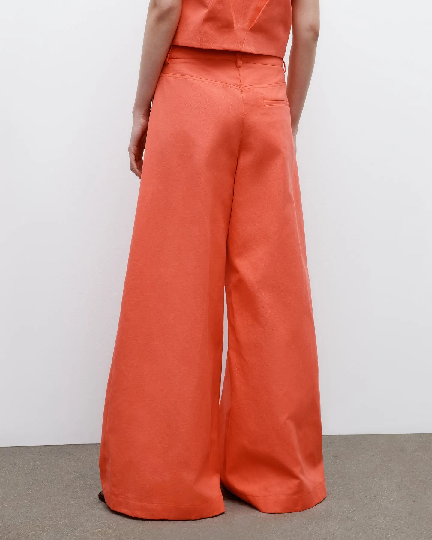 Dee's Trouser in Cotton Linen Twill sold by TWP CLOTHING product image thumbnail 5