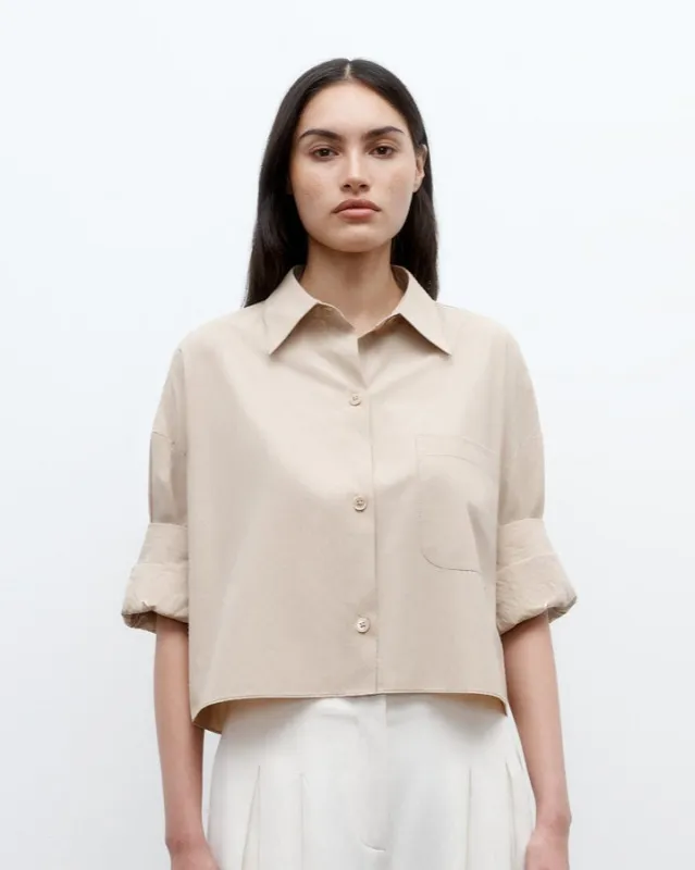 Next Ex Shirt in Vintage Washed Poplin sold by TWP CLOTHING