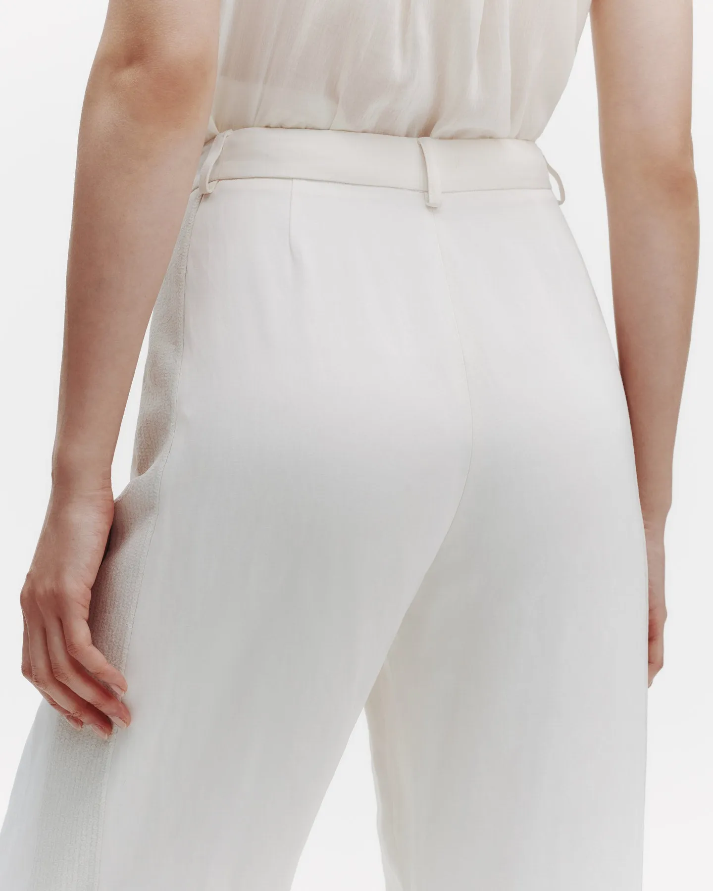 Sulli Pant with Paillettes in Coated Viscose Linen sold by TWP CLOTHING product image thumbnail 5
