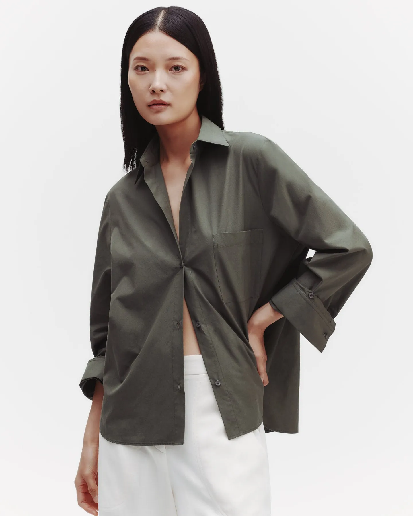 The Next Morning Shirt in Superfine Cotton sold by TWP CLOTHING