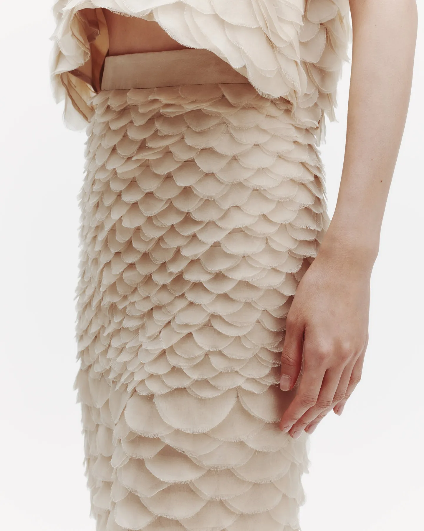 Sylkie Skirt with Silk Organza Fishscales sold by TWP CLOTHING product image thumbnail 3