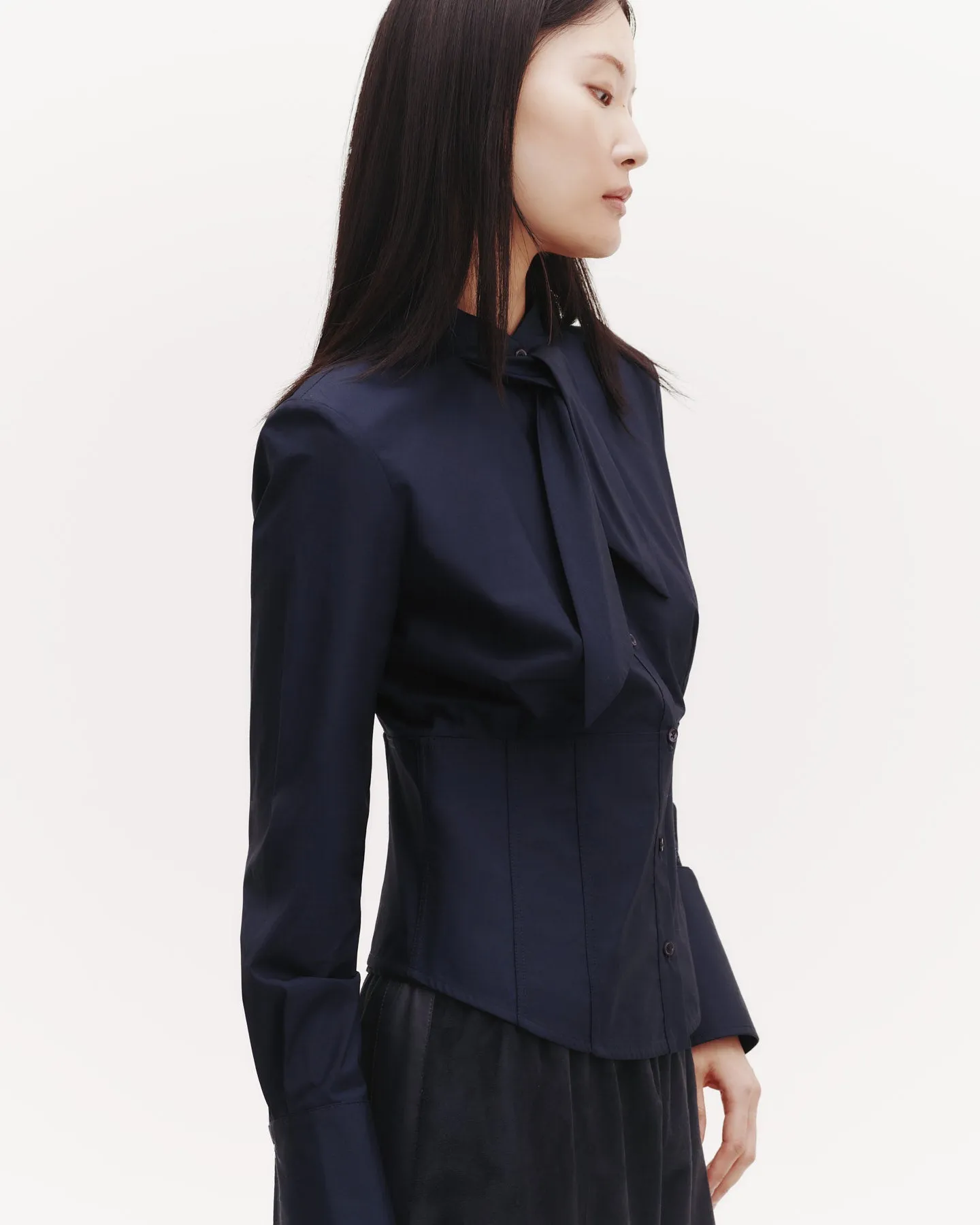 Fifi's Shirt in Cotton Poplin sold by TWP CLOTHING product image thumbnail 2