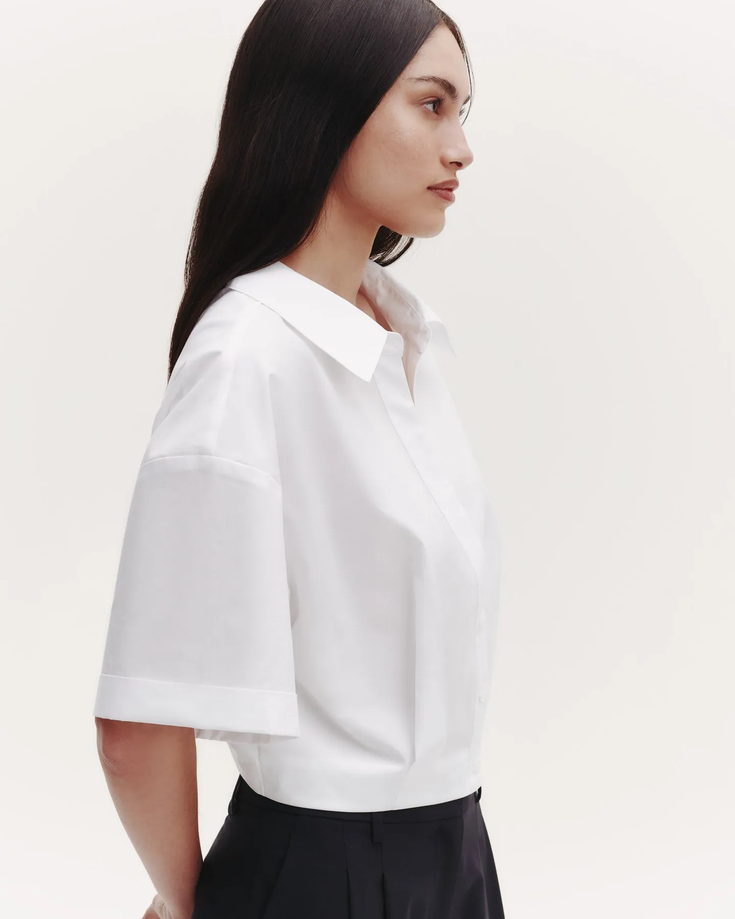 She Comes and Goes Again Top in Cotton Shirting sold by TWP CLOTHING product image thumbnail 2