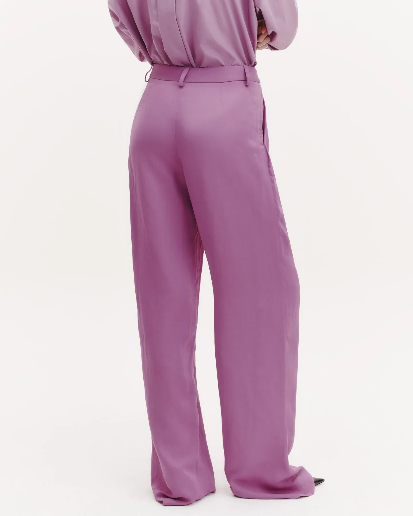 Sulli Pant in Coated Viscose Linen sold by TWP CLOTHING product image thumbnail 4