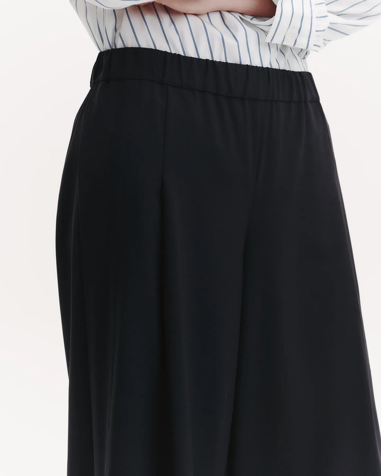 Eva Pant with Tux Pleat in Ultrafine Stretch Suiting sold by TWP CLOTHING product image thumbnail 4