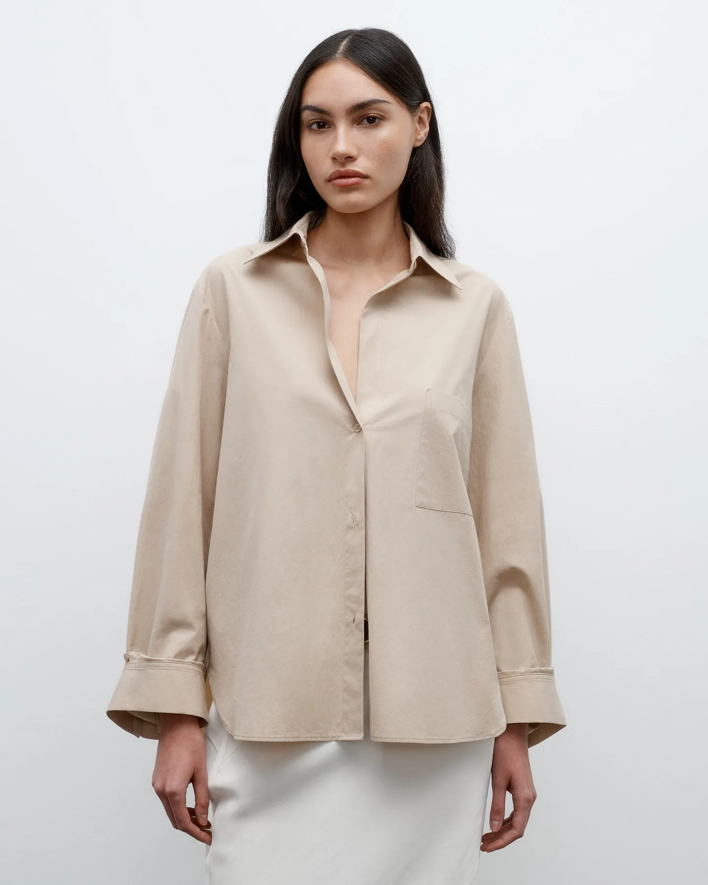 The Next Morning Shirt in Vintage Washed Poplin sold by TWP CLOTHING product image thumbnail 2