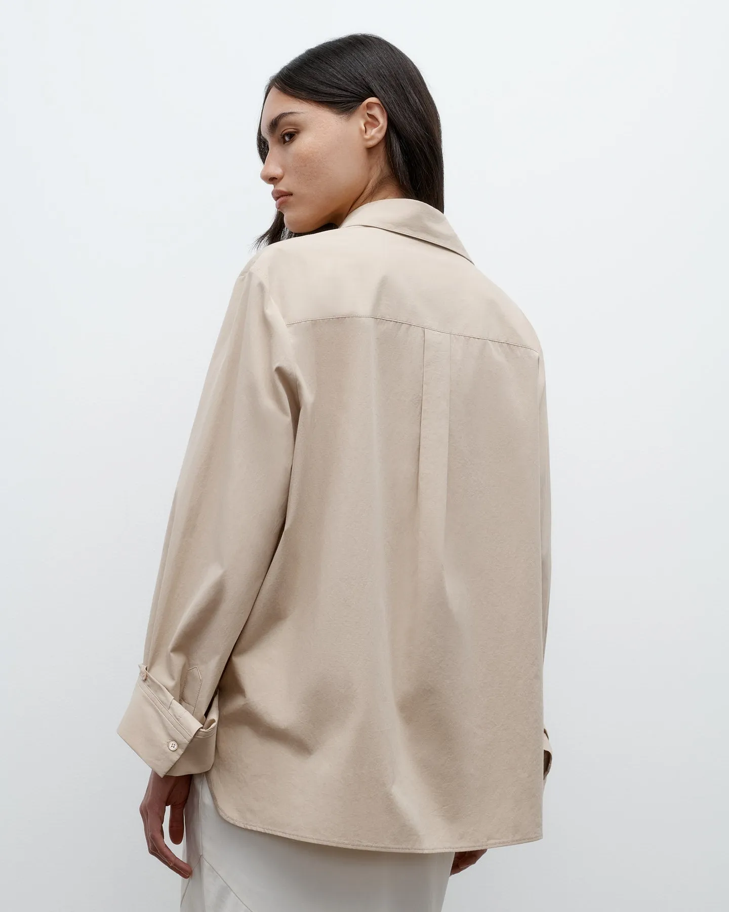 The Next Morning Shirt in Vintage Washed Poplin sold by TWP CLOTHING product image thumbnail 4