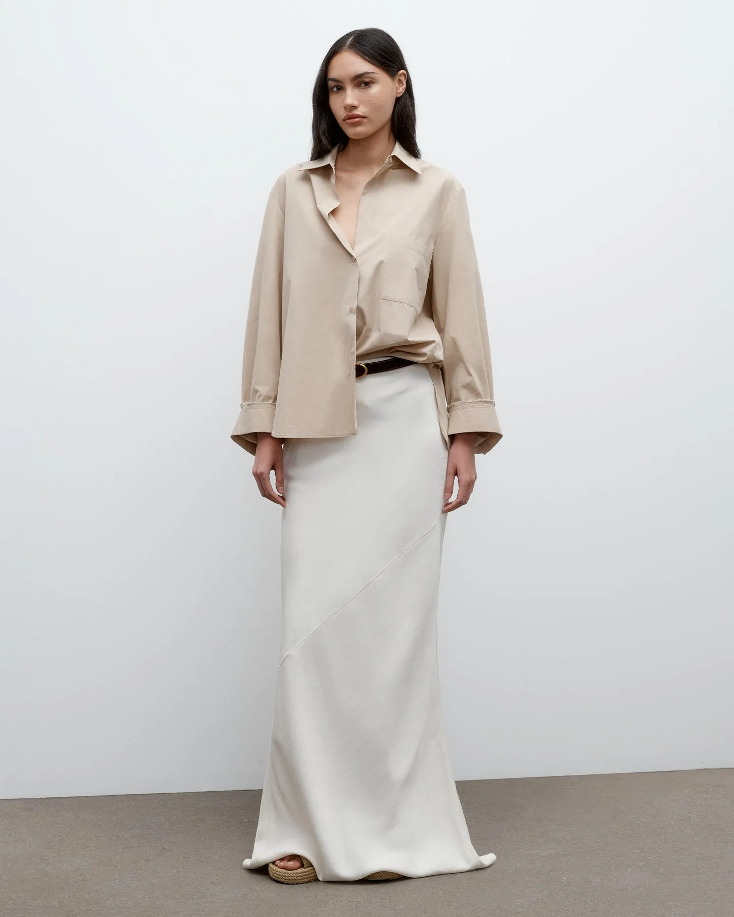 The Next Morning Shirt in Vintage Washed Poplin sold by TWP CLOTHING