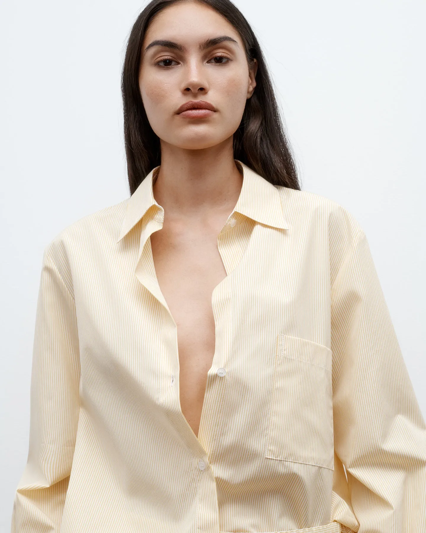 Next Morning Shirt in Cotton Banker Stripe sold by TWP CLOTHING product image thumbnail 2