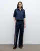 Isabelle Pant in Vintage Washed Poplin sold by TWP CLOTHING
