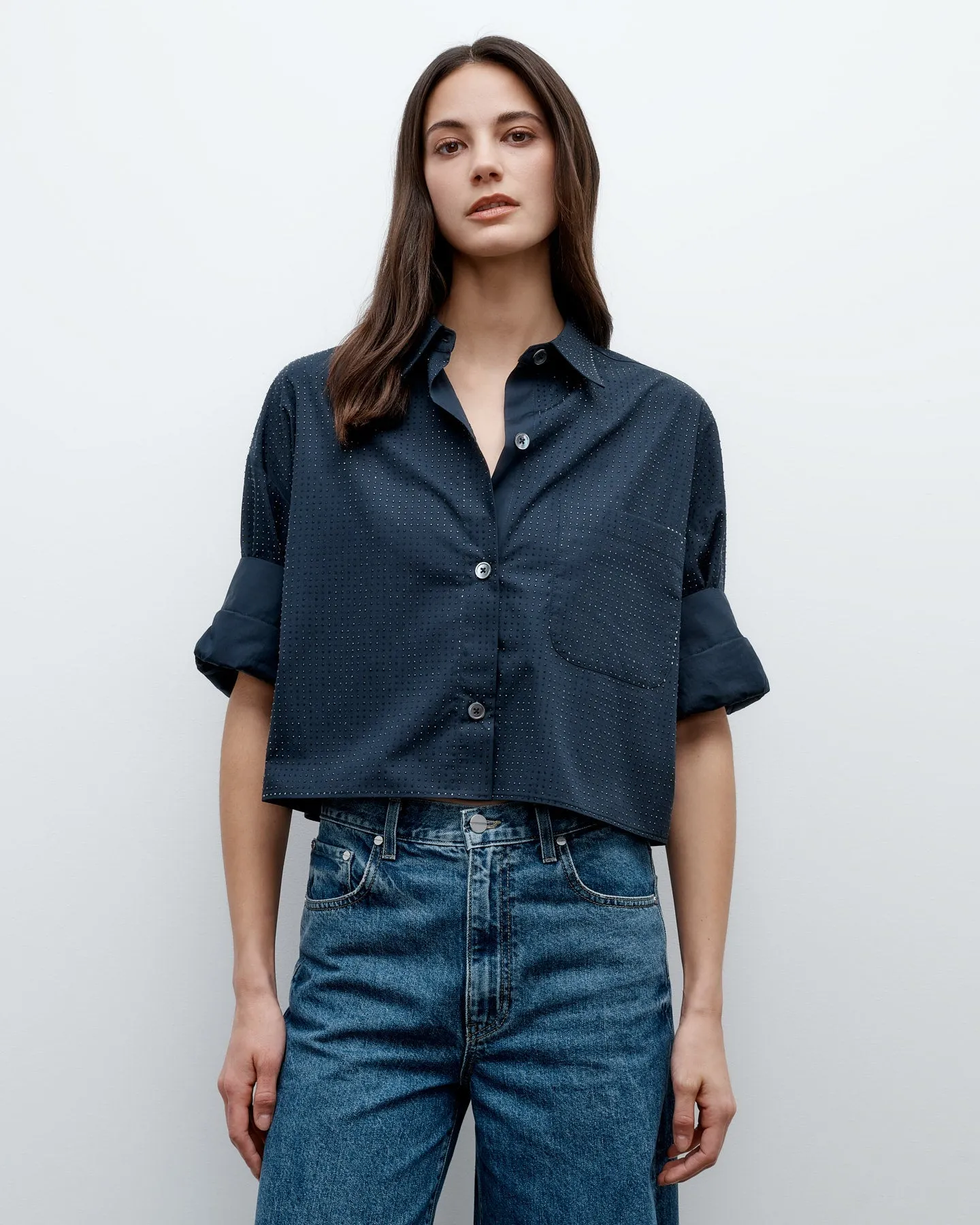 Next Ex Shirt with Crystals sold by TWP CLOTHING