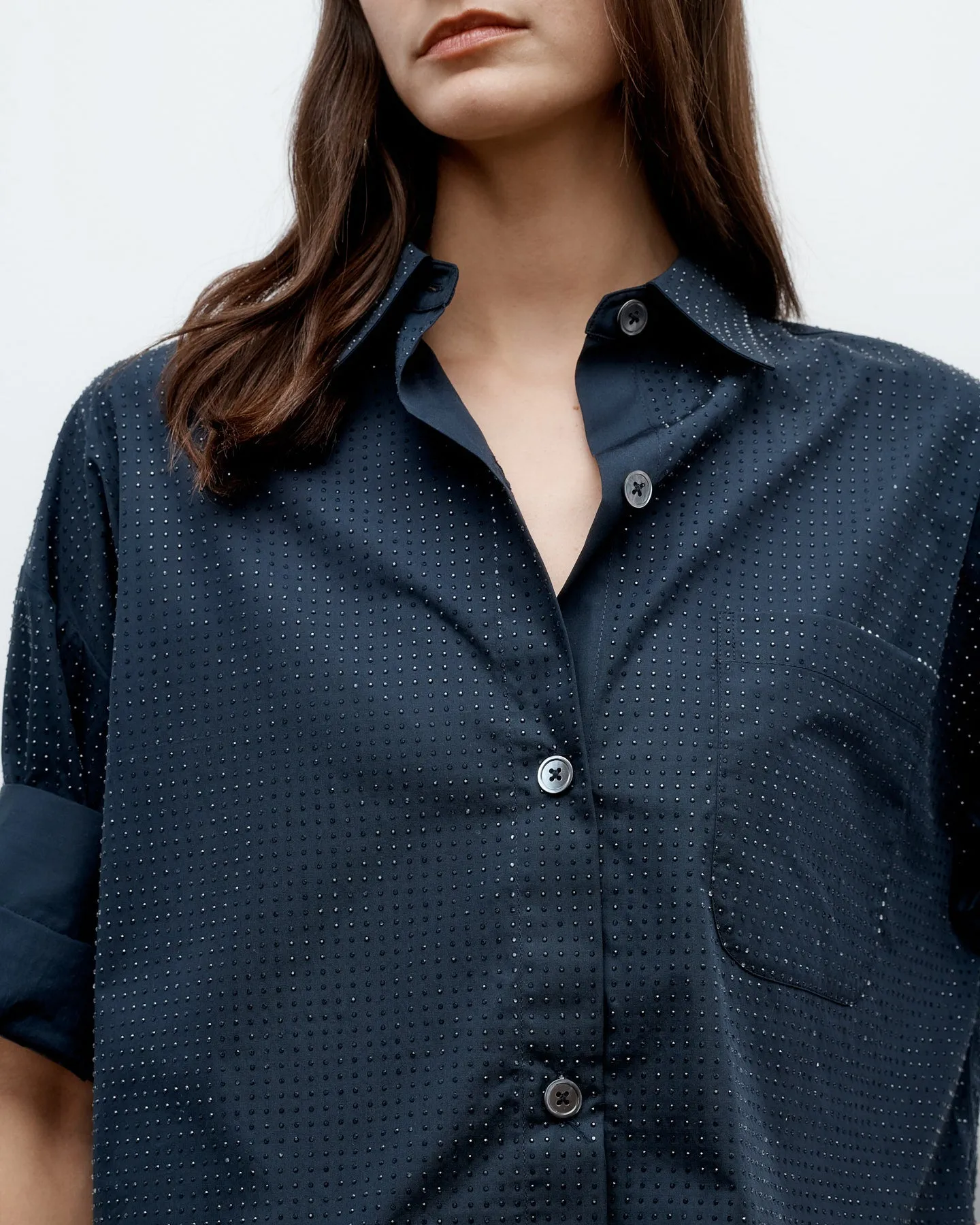 Next Ex Shirt with Crystals sold by TWP CLOTHING product image thumbnail 3