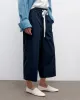 Cropped Main St Pant in Vintage Washed Poplin sold by TWP CLOTHING