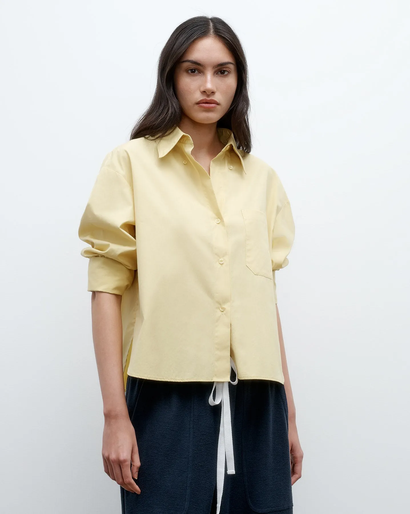 J.D. Shirt in Vintage Washed Poplin sold by TWP CLOTHING