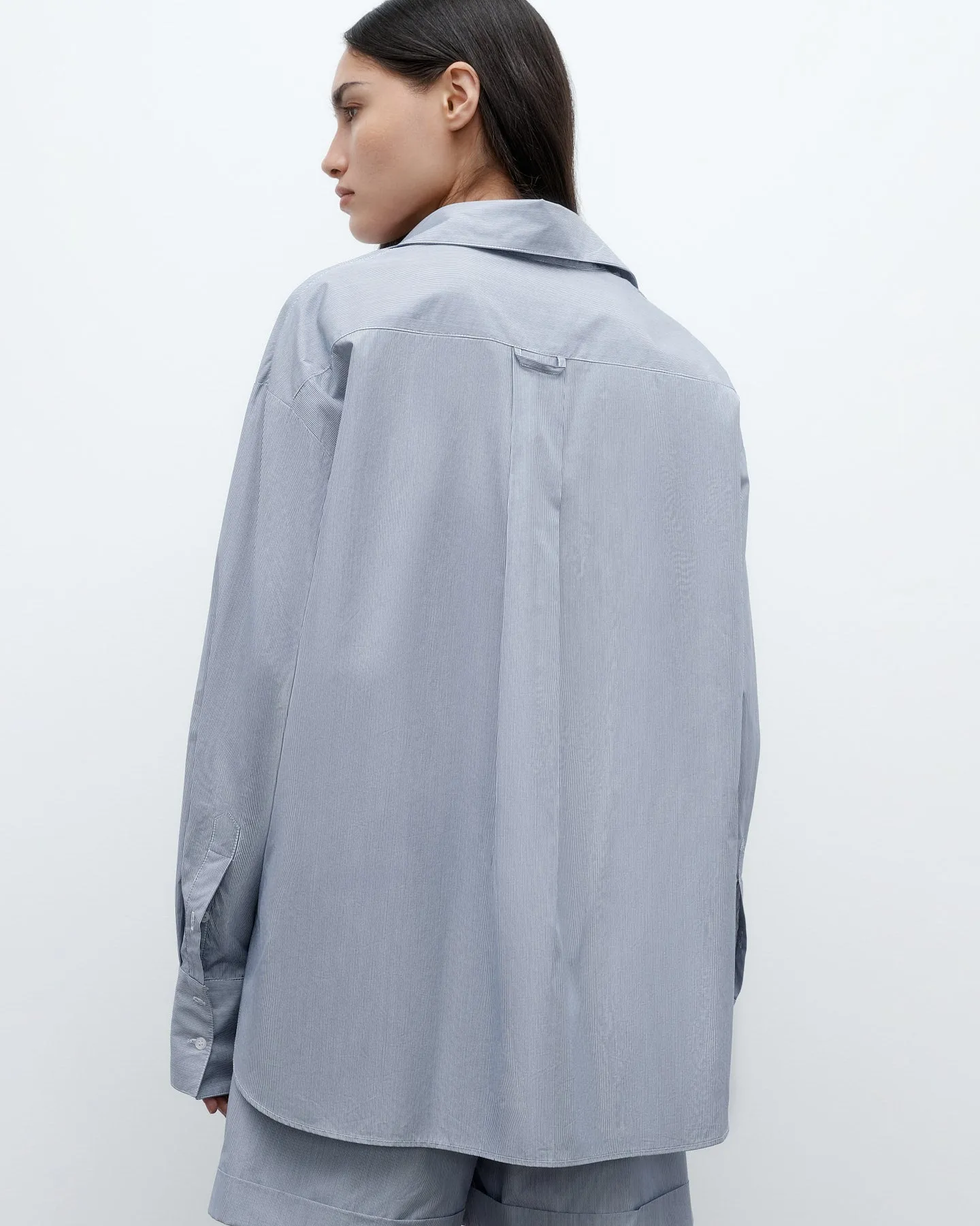 Big Joe Shirt in Baroness Stripe Cotton sold by TWP CLOTHING product image thumbnail 5