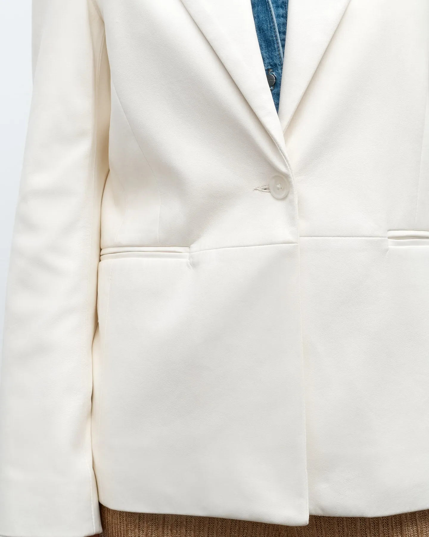 Husband Blazer in Paper Leather sold by TWP CLOTHING product image thumbnail 3