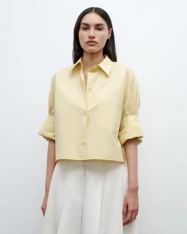 Next Ex Shirt in Vintage Washed Poplin sold by TWP CLOTHING