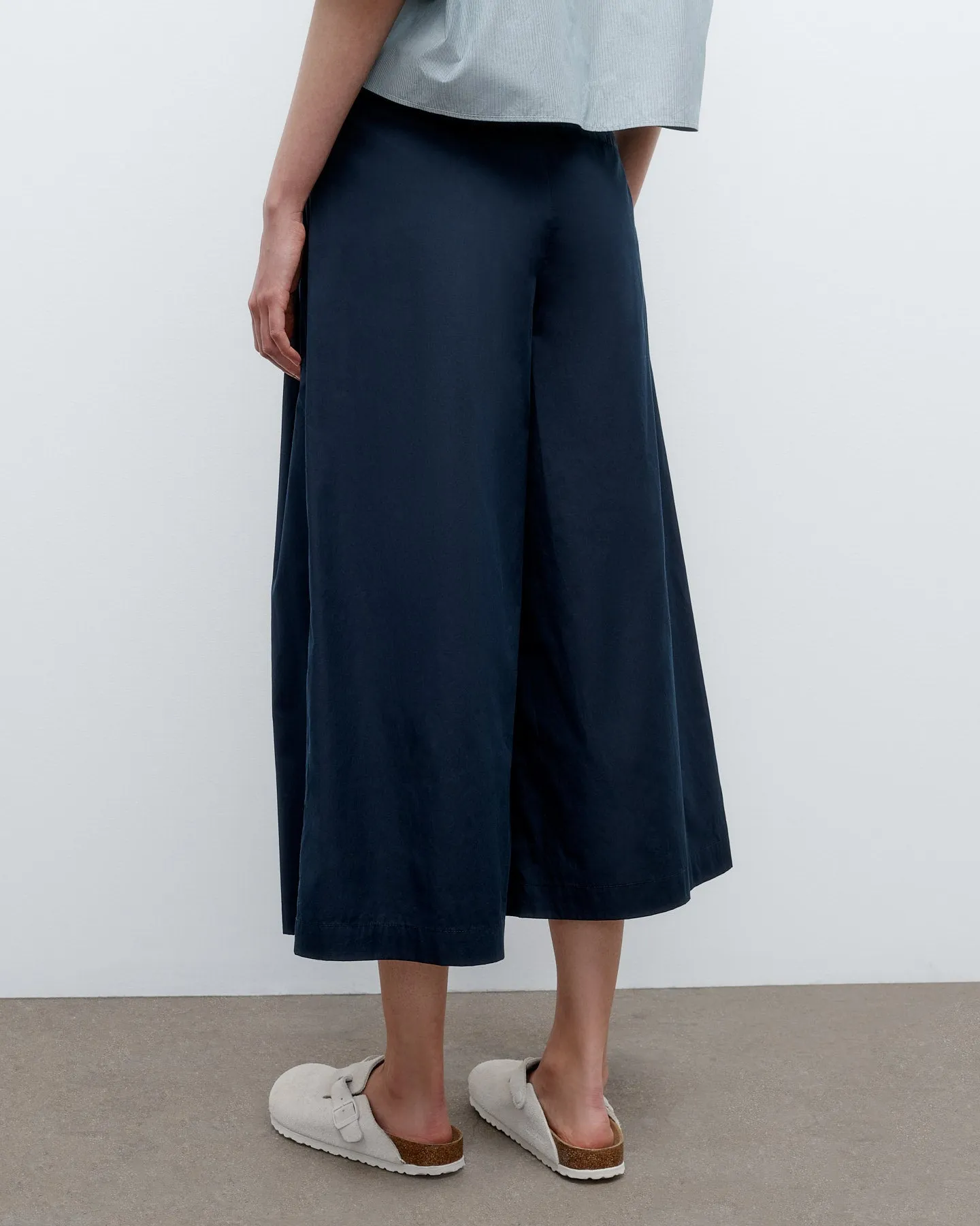 Cropped Didi Pant in Vintage Washed Poplin sold by TWP CLOTHING product image thumbnail 5