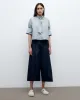 Cropped Didi Pant in Vintage Washed Poplin sold by TWP CLOTHING