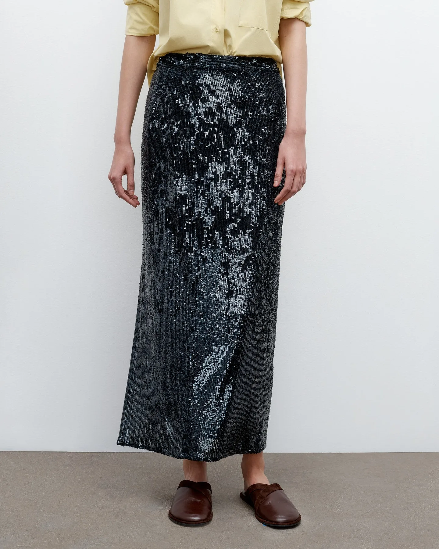 Gwyneth Skirt in Fishscale Sequins sold by TWP CLOTHING product image thumbnail 4