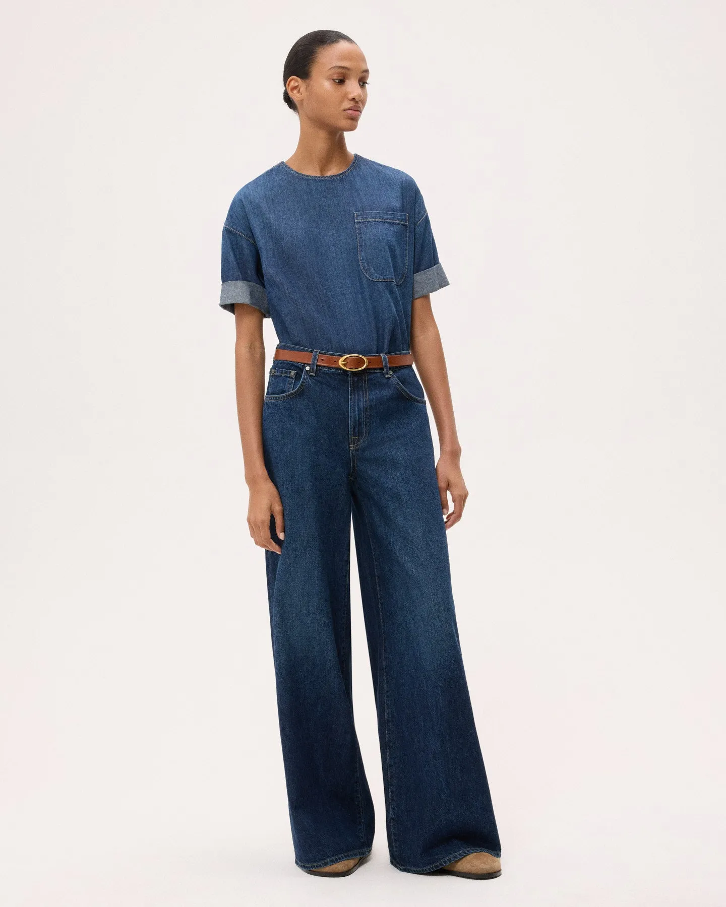 Ex T in Denim Shirting sold by TWP CLOTHING product image thumbnail 4