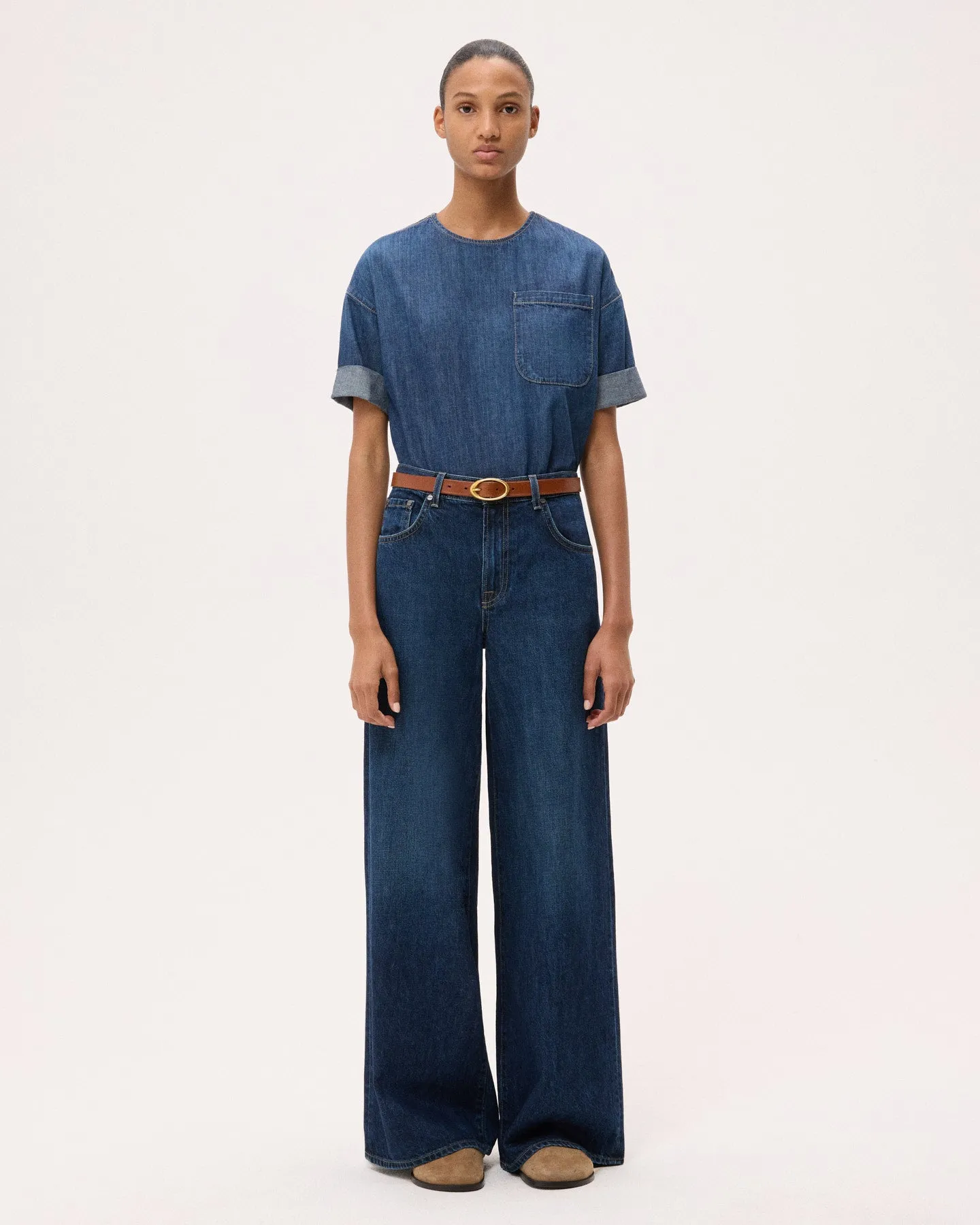 Ex T in Denim Shirting sold by TWP CLOTHING product image thumbnail 3