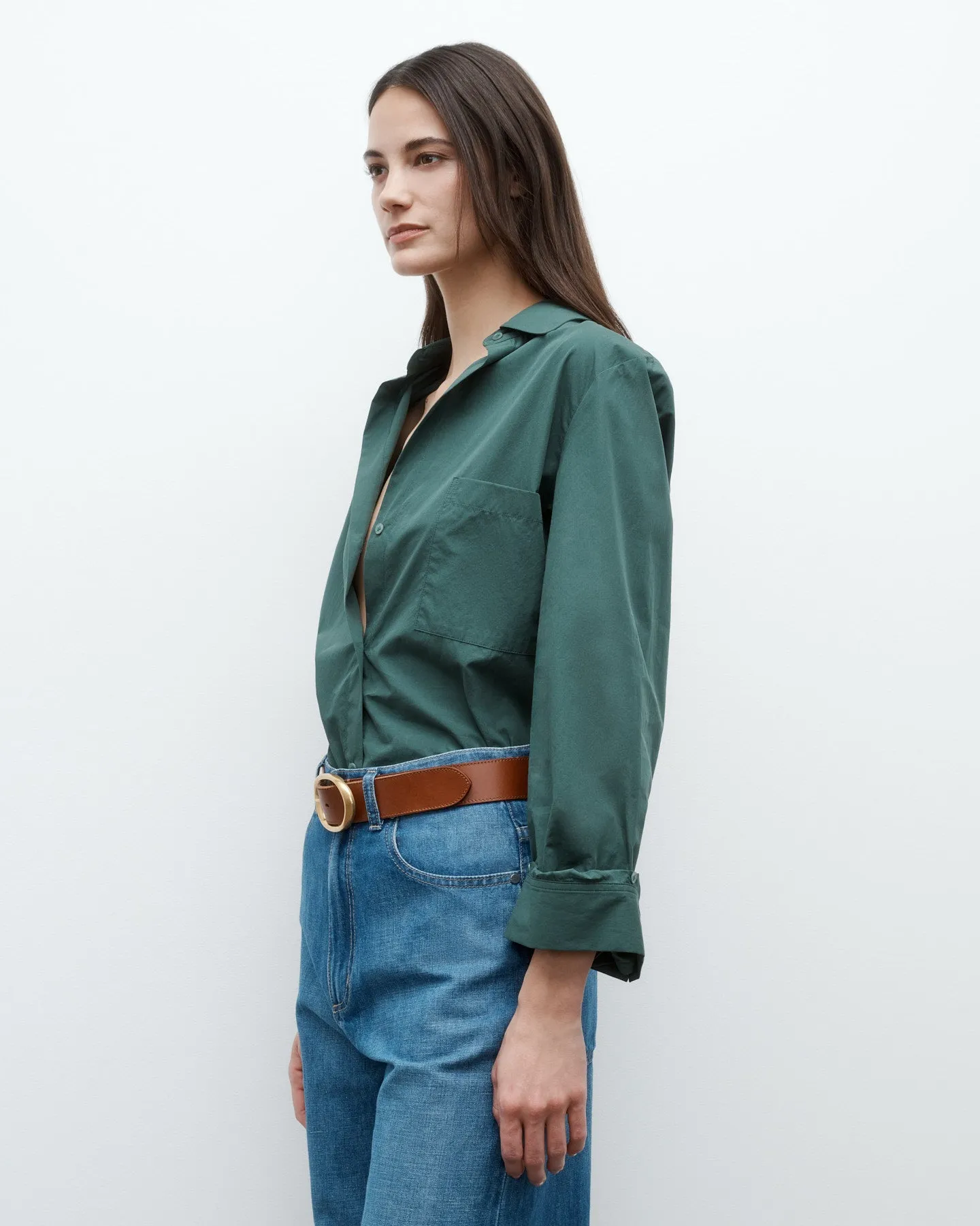 Next Morning Shirt in Super Compact Poplin sold by TWP CLOTHING product image thumbnail 5