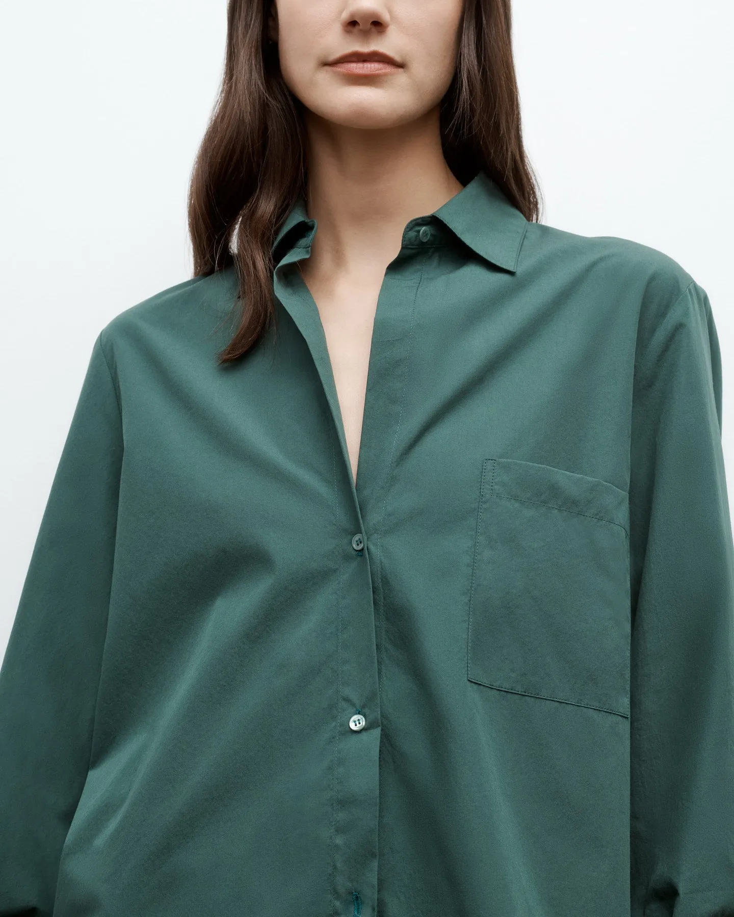 Next Morning Shirt in Super Compact Poplin sold by TWP CLOTHING product image thumbnail 3