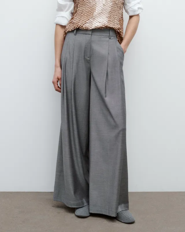 Next Didi Pant in Chintzed Wool sold by TWP CLOTHING
