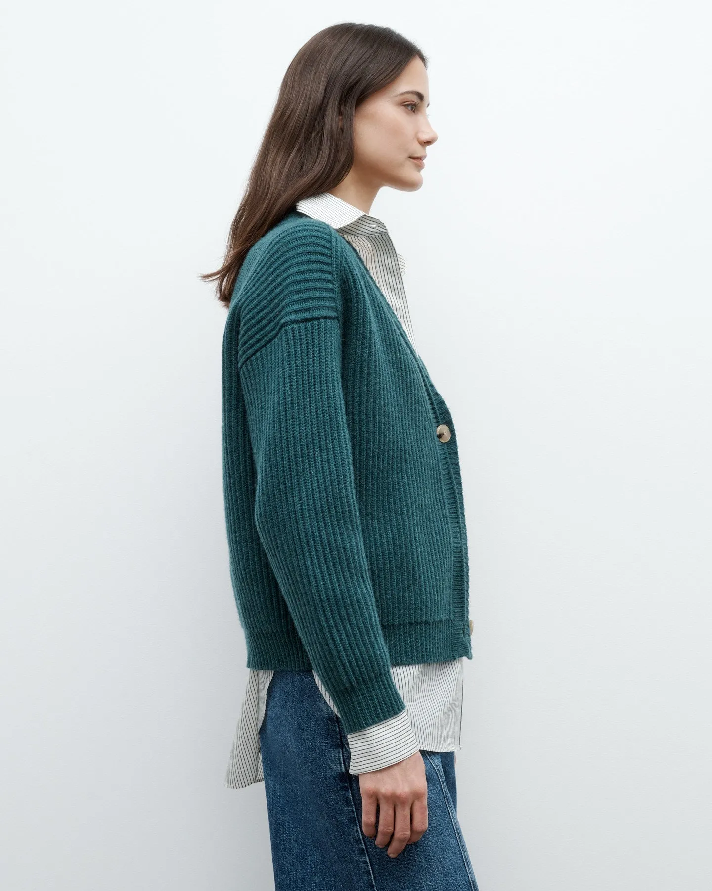 Cardi in Italian Cashmere sold by TWP CLOTHING product image thumbnail 3